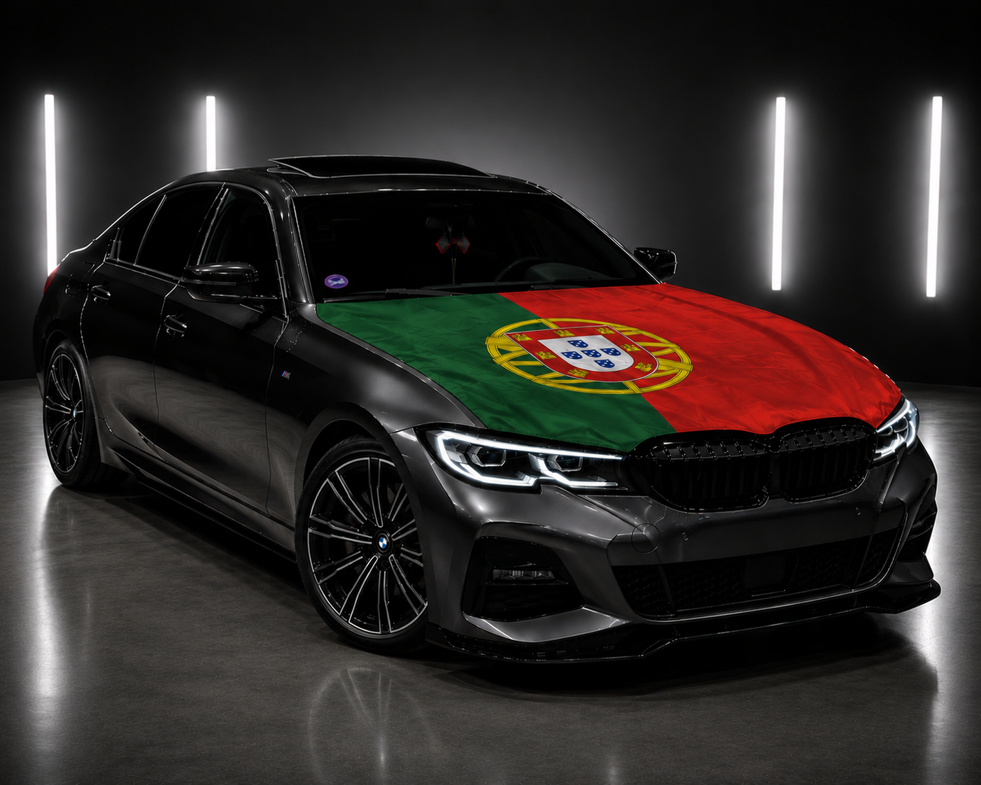 Drapeau Élastique Capot Voiture